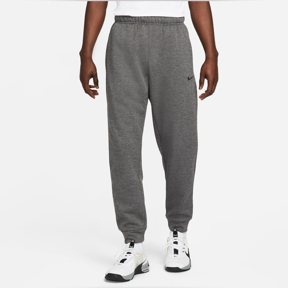 Nike Therma Men's Dri-FIT Tapered Training Pants Grey Heather